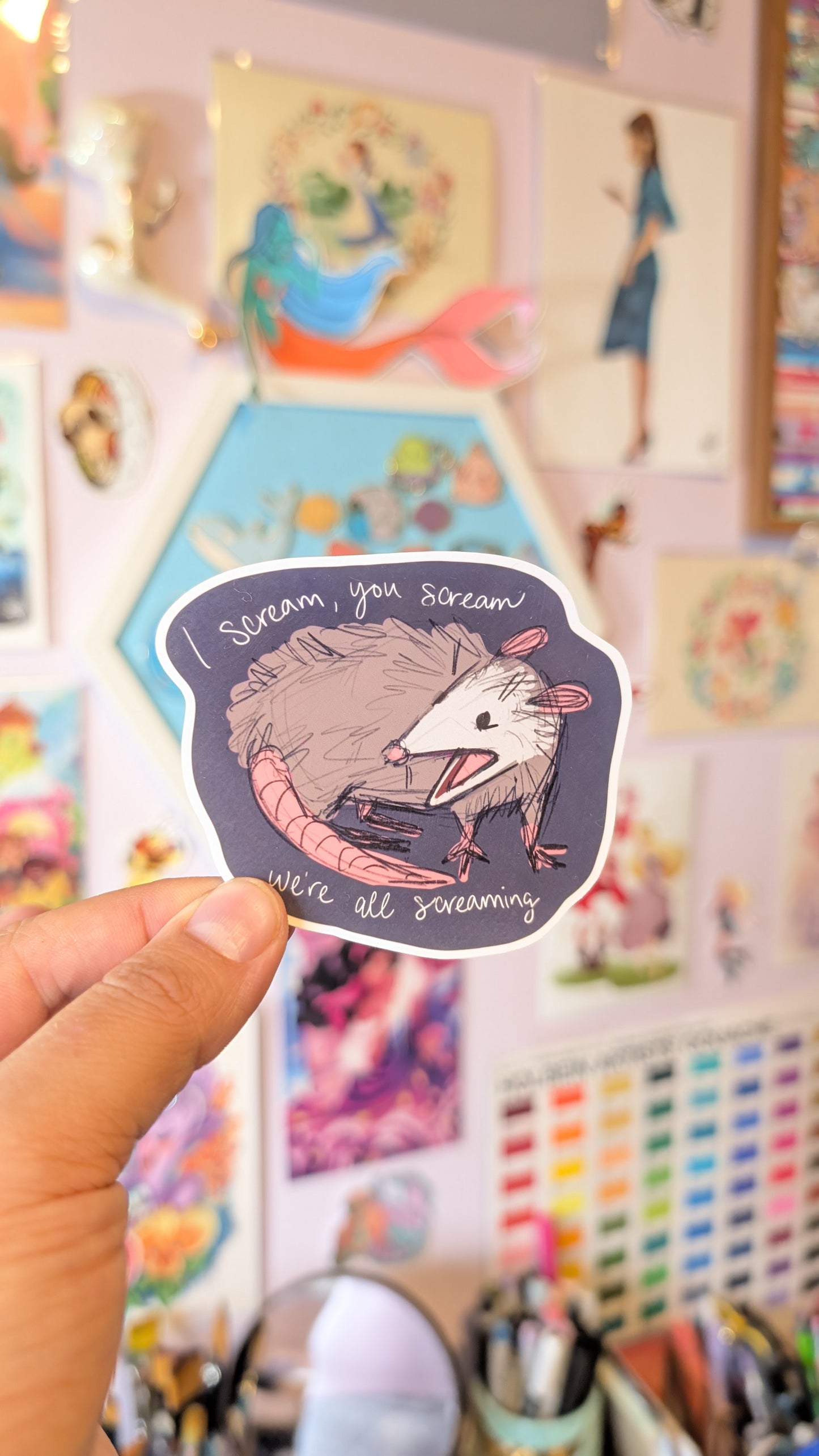 Unhinged Animal - Vinyl Sticker - Set 1