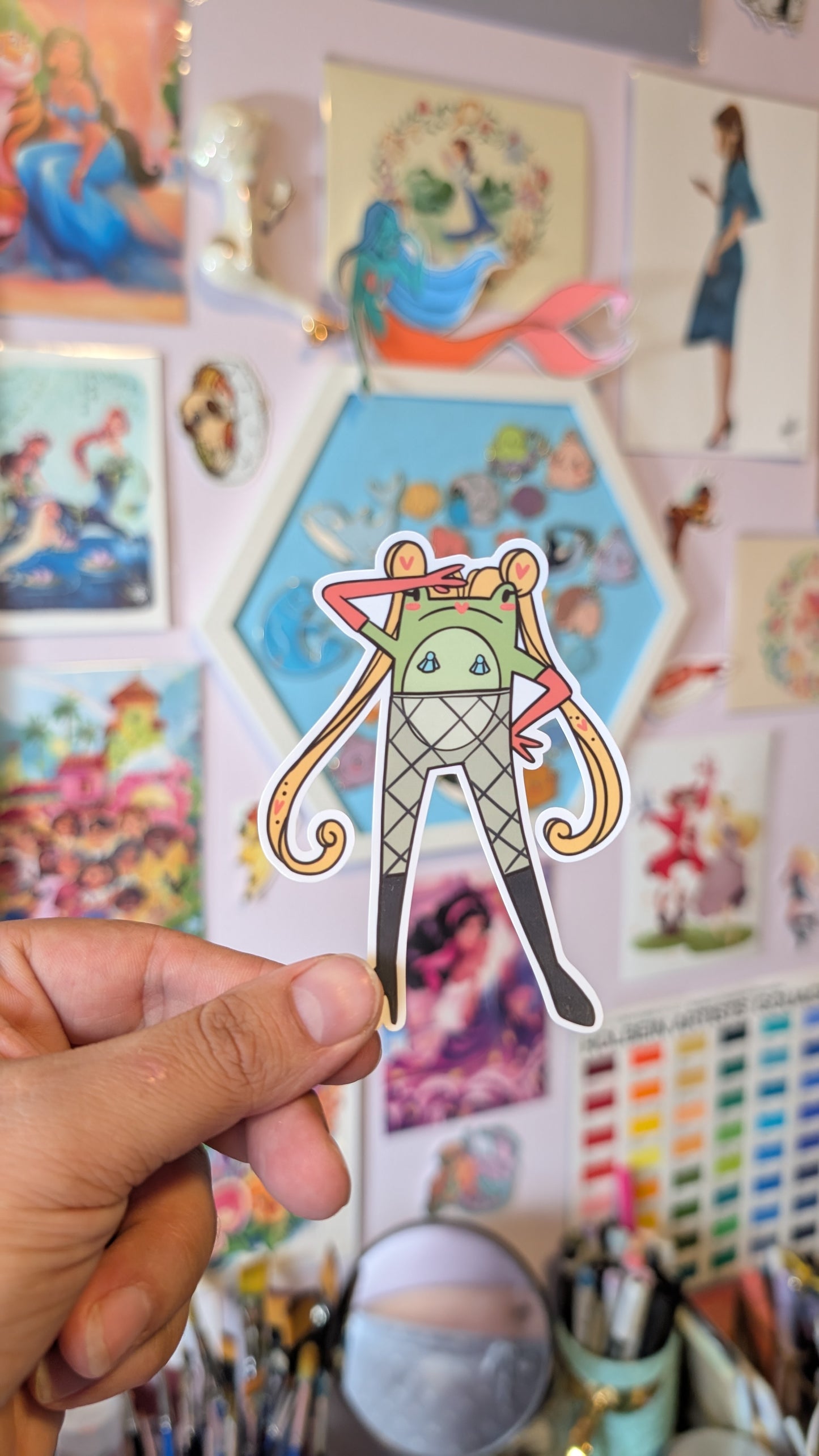 Ann Phibian - Vinyl Sticker