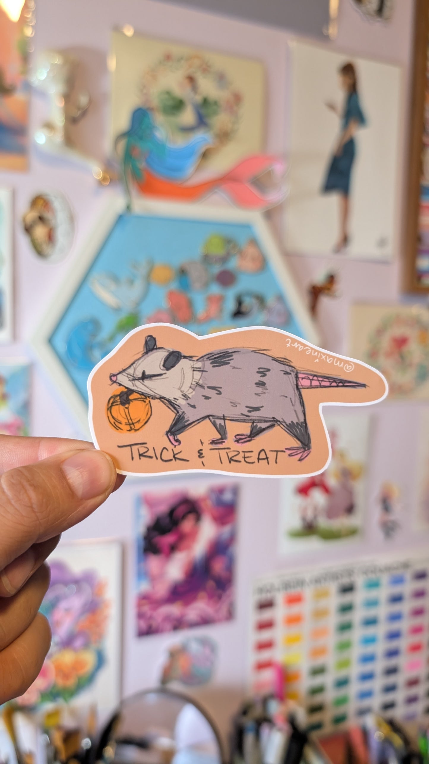 Unhinged Animal - Vinyl Sticker - Set 3