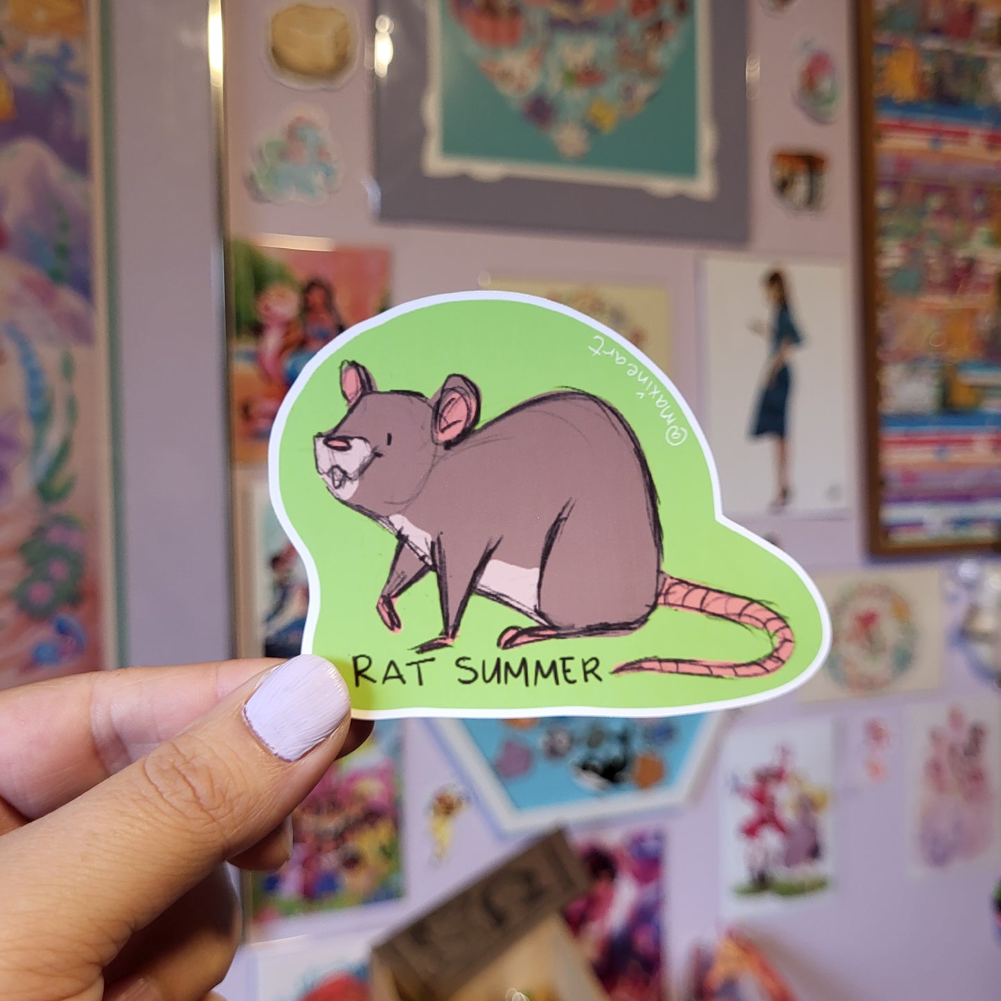 Rat Summer - Sticker