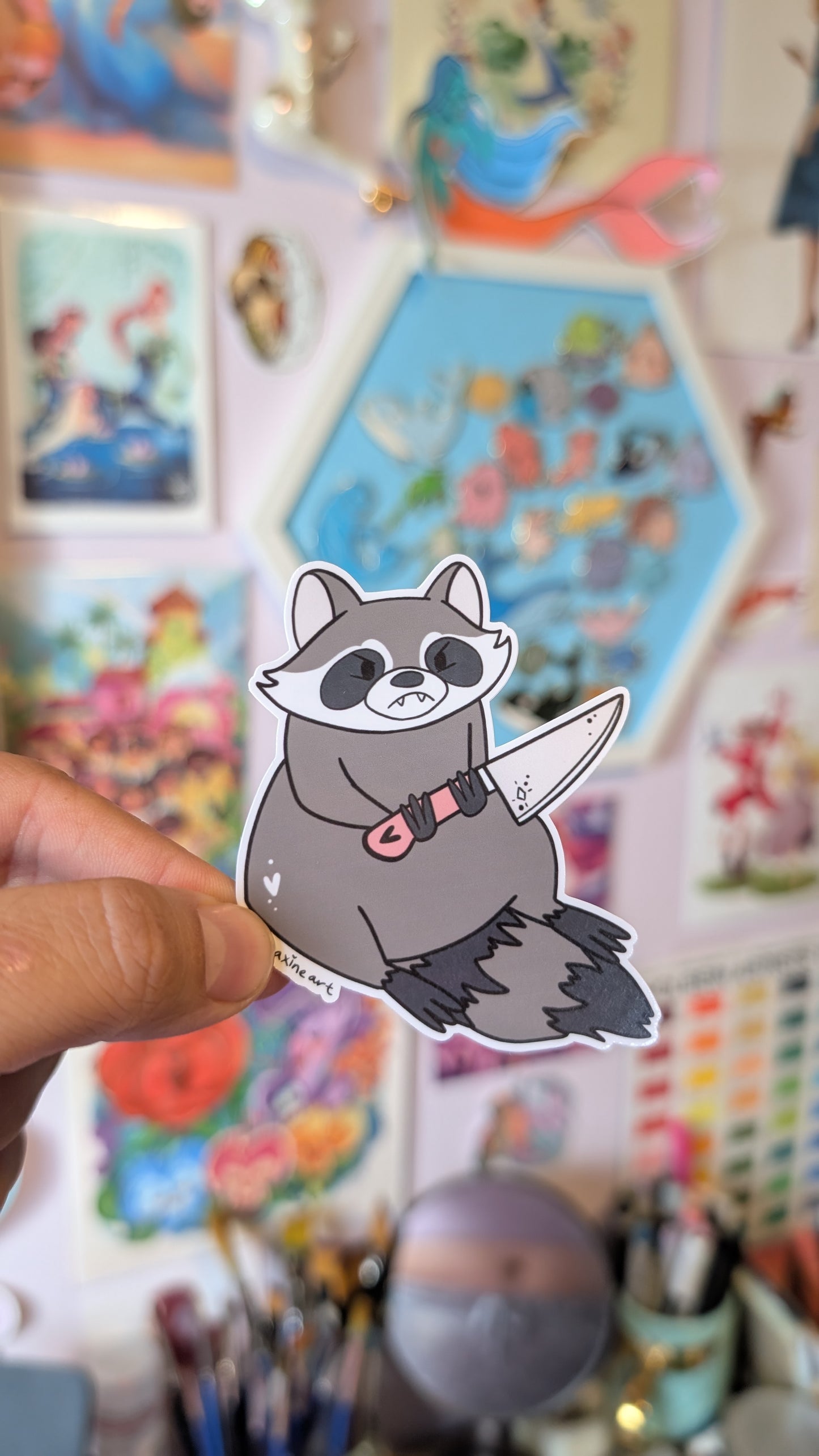 Ann Phibian & friends - Vinyl Sticker