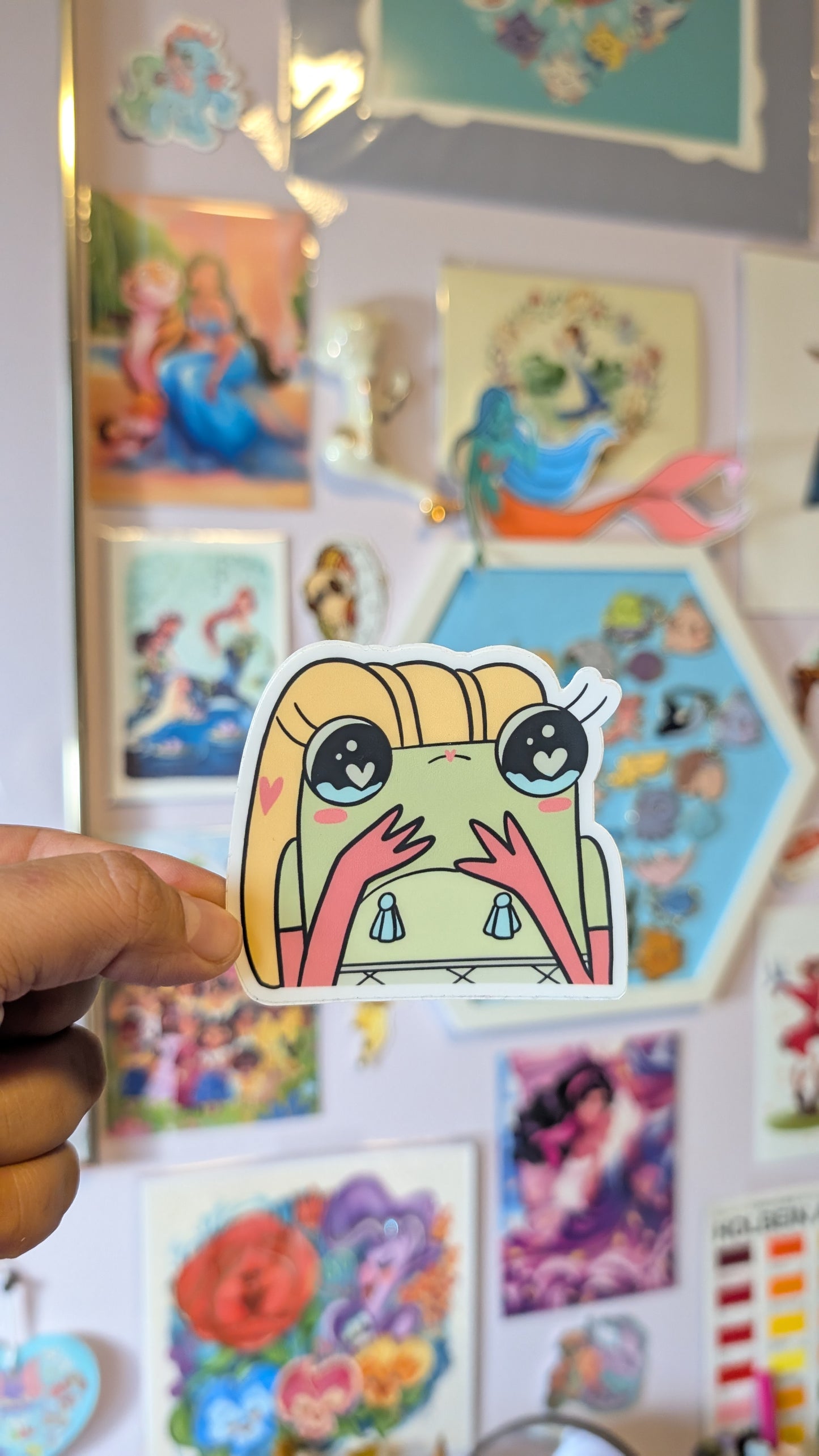 Ann Phibian & friends - Vinyl Sticker