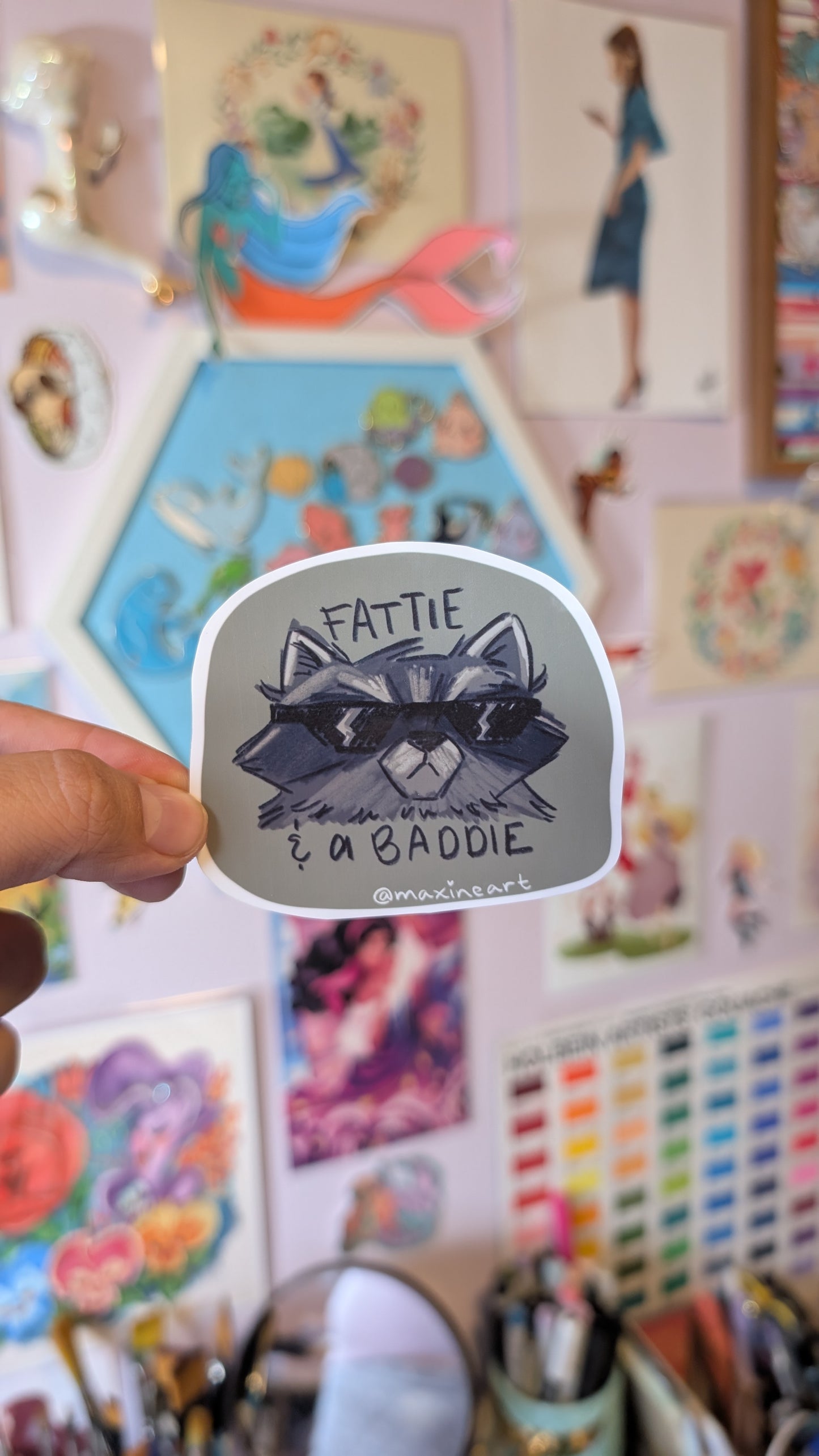 Unhinged Animal - Vinyl Sticker - Set 2