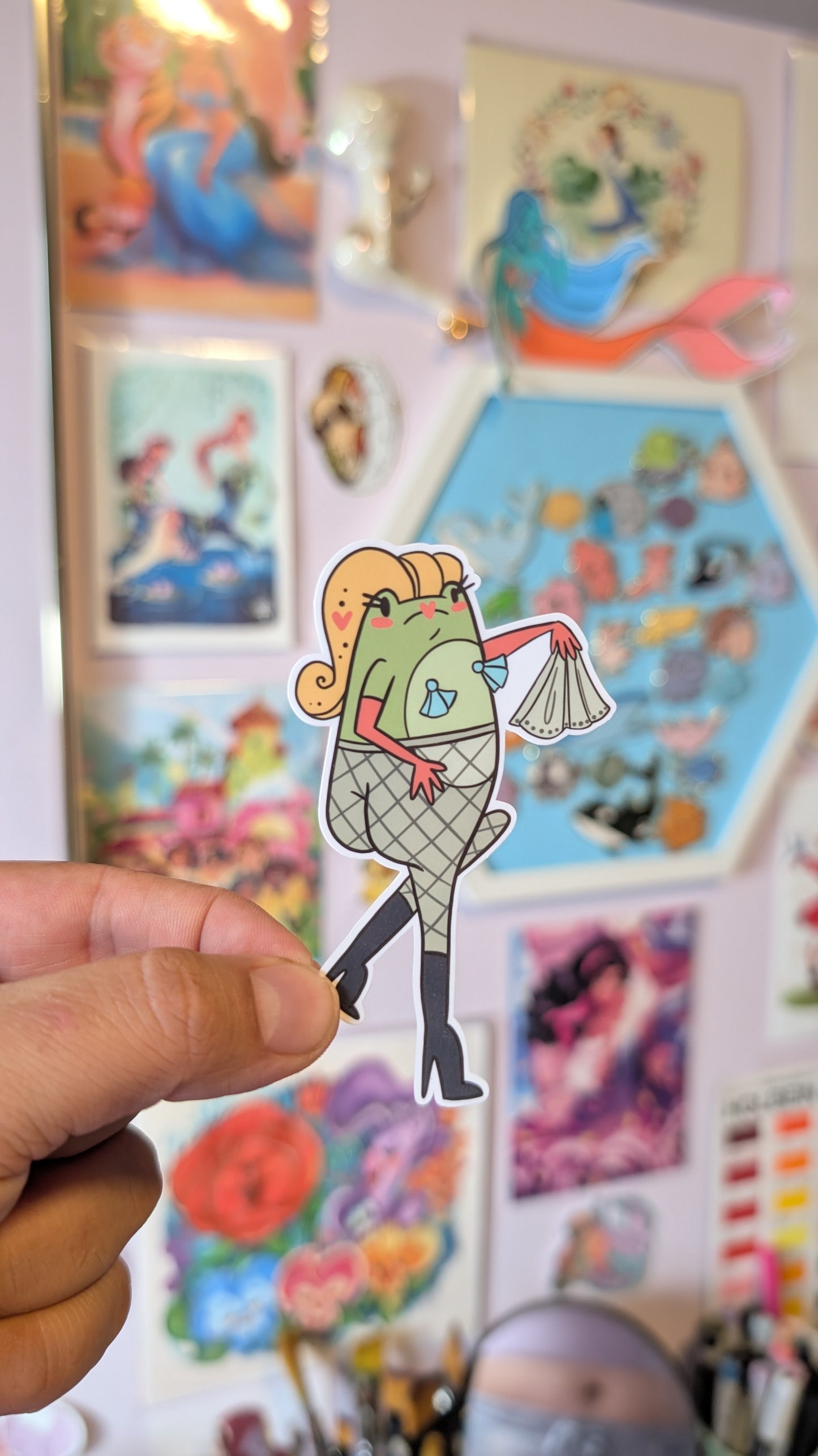 Ann Phibian - Vinyl Sticker