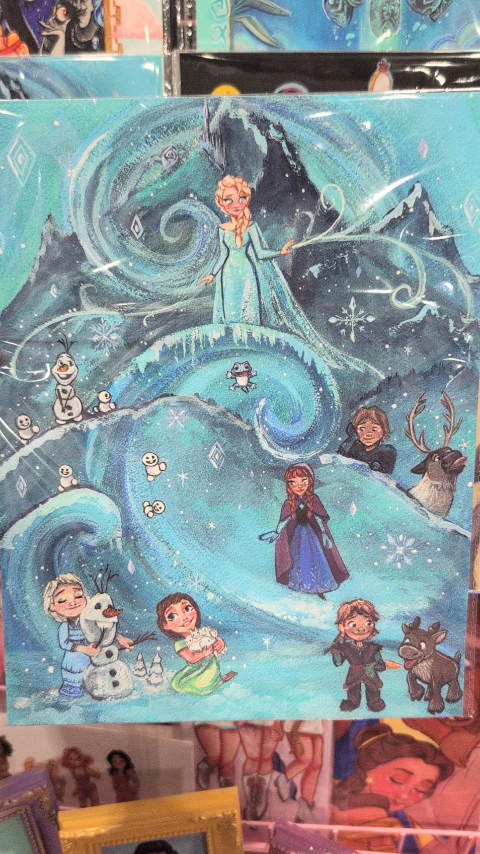 8.5x11 Ice Summit Print