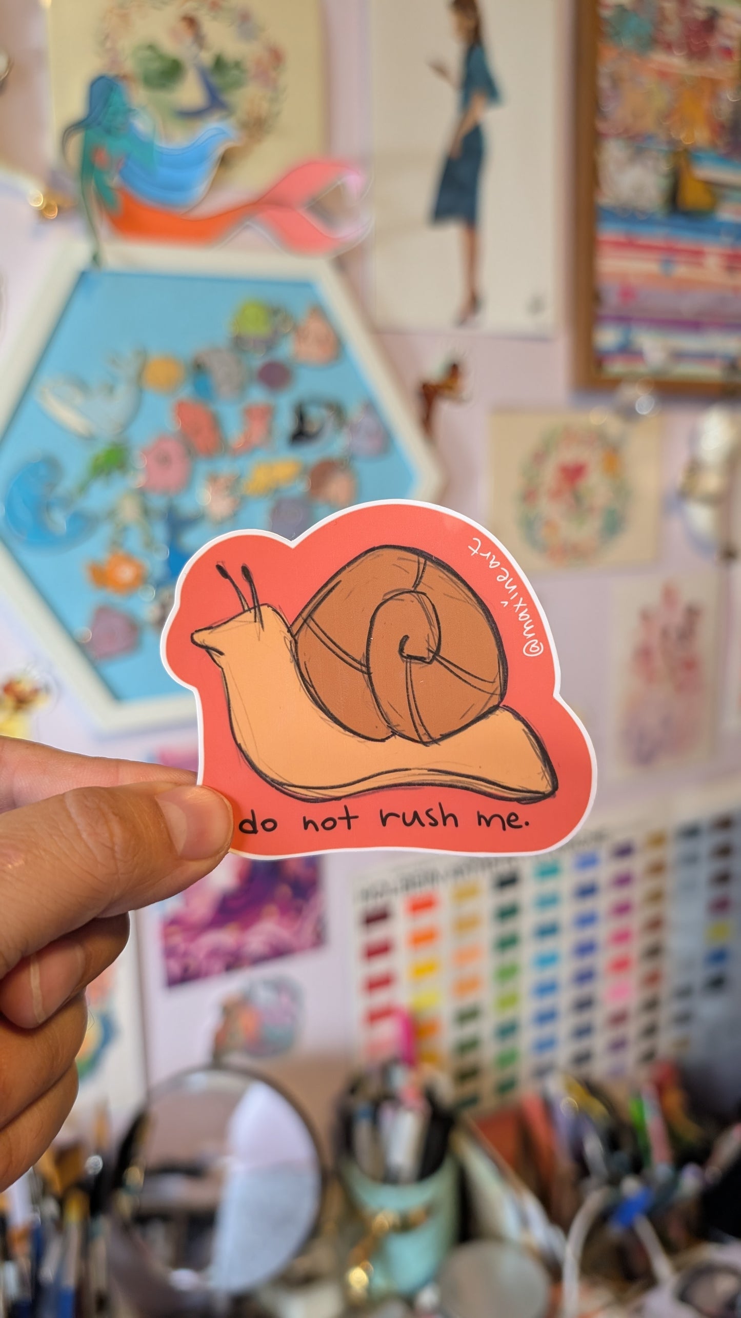 Unhinged Animal - Vinyl Sticker - Set 2