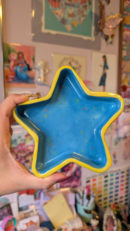 Star Dish - Blue