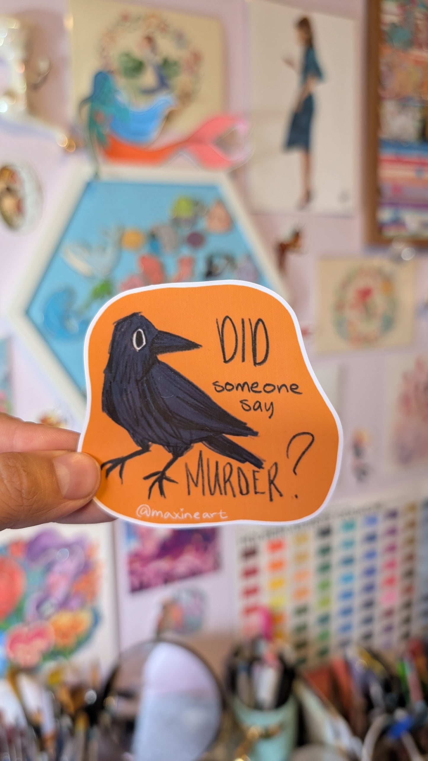 Unhinged Animal - Vinyl Sticker - Set 2