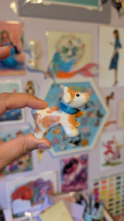 Figurine - Brown Cow