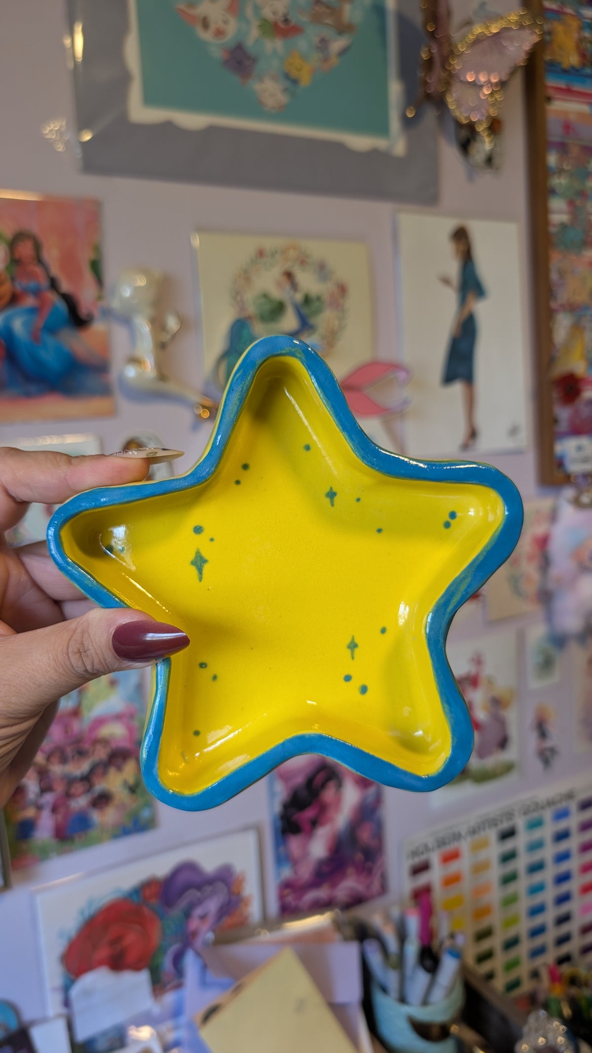 Star Dish - Yellow