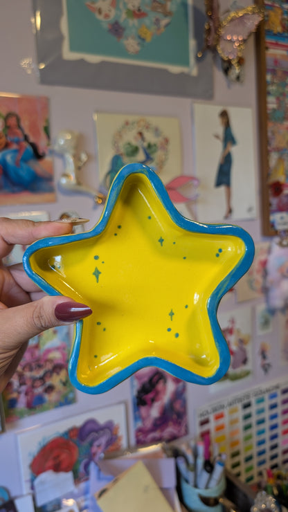 Star Dish - Yellow