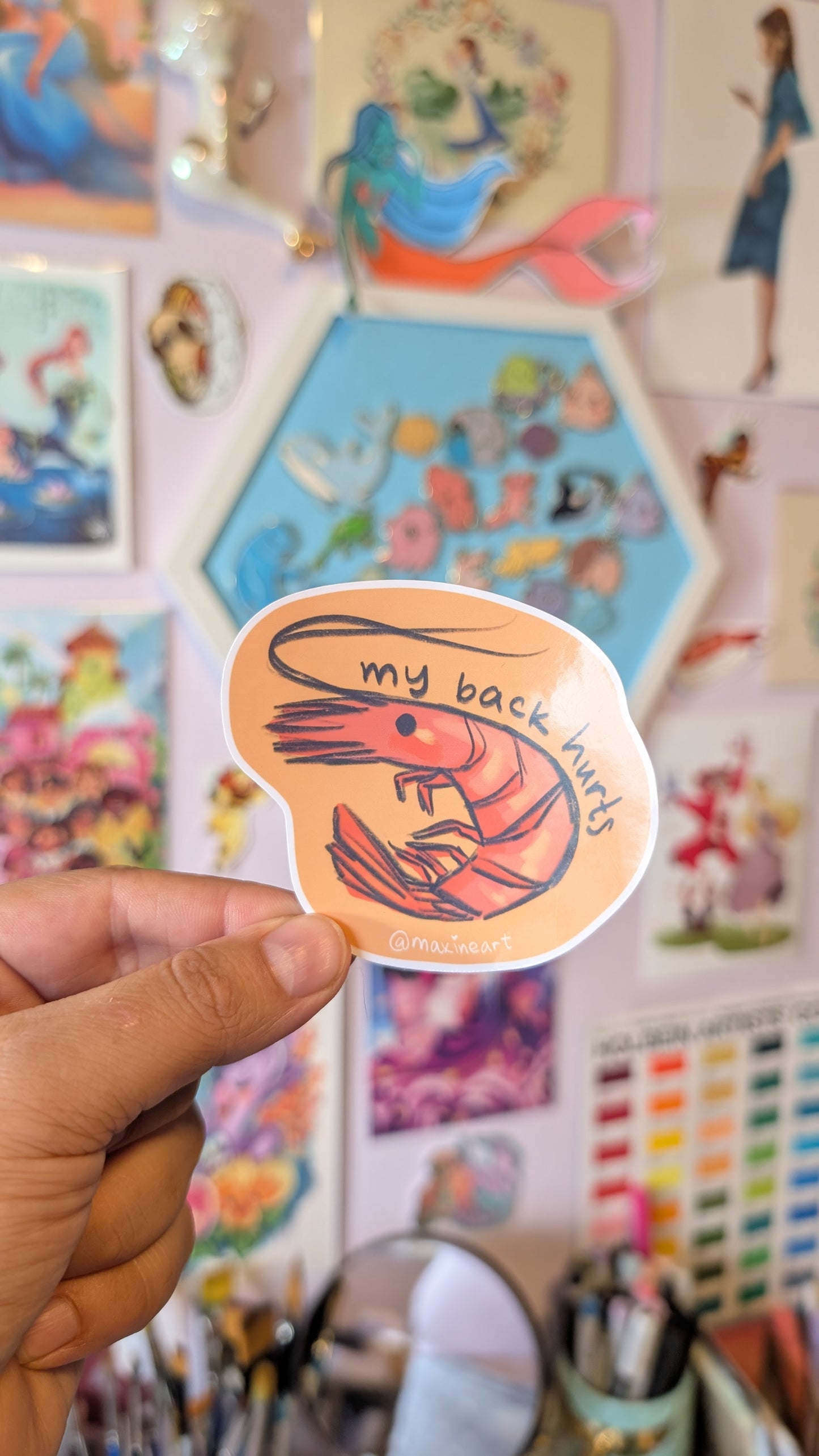 Unhinged Canadian creature - Vinyl Sticker