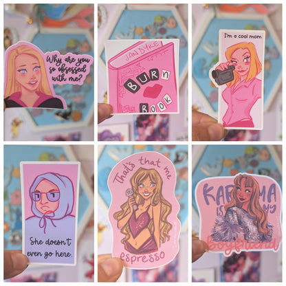 Familiar favs - Vinyl Sticker