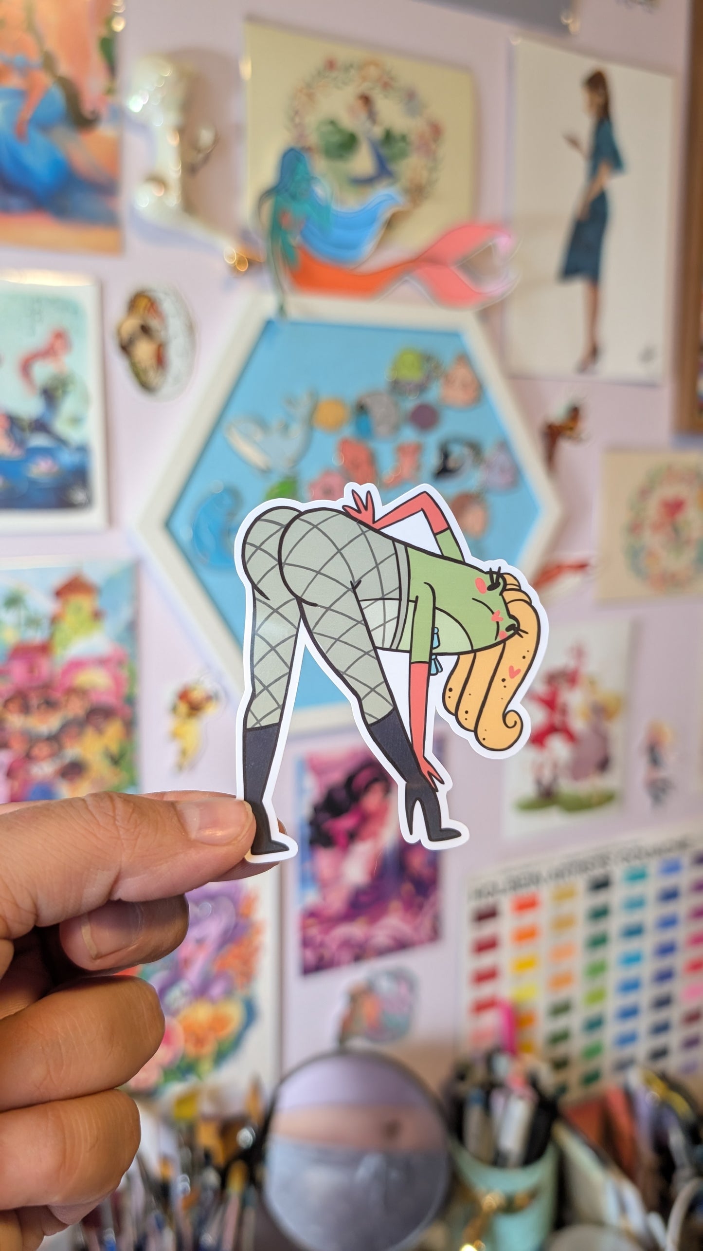 Ann Phibian - Vinyl Sticker