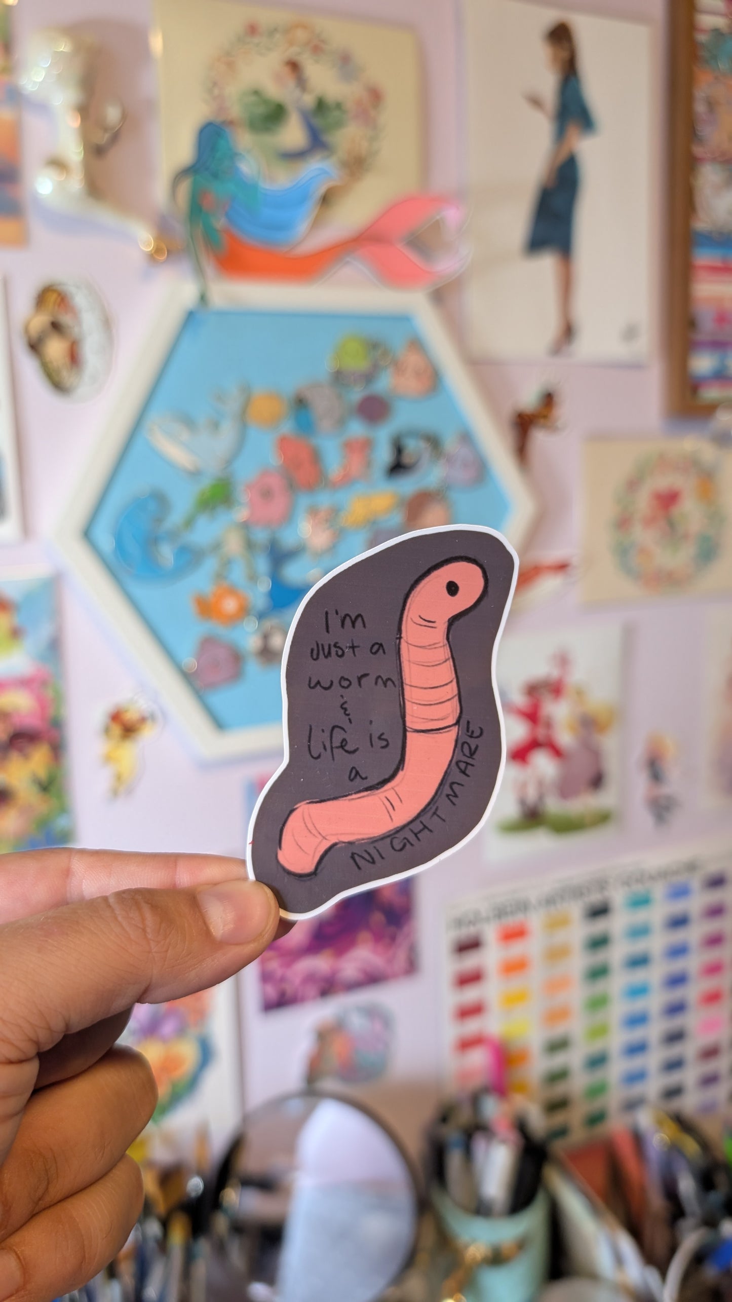 Unhinged Animal - Vinyl Sticker - Set 2