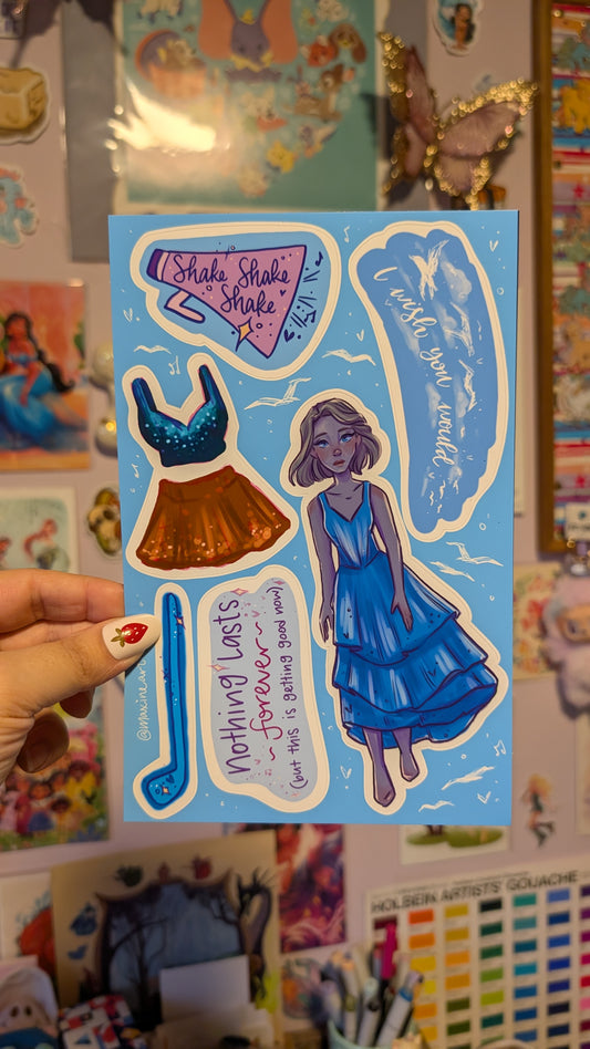 Sticker Sheet - 1989
