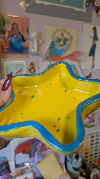 Star Dish - Yellow