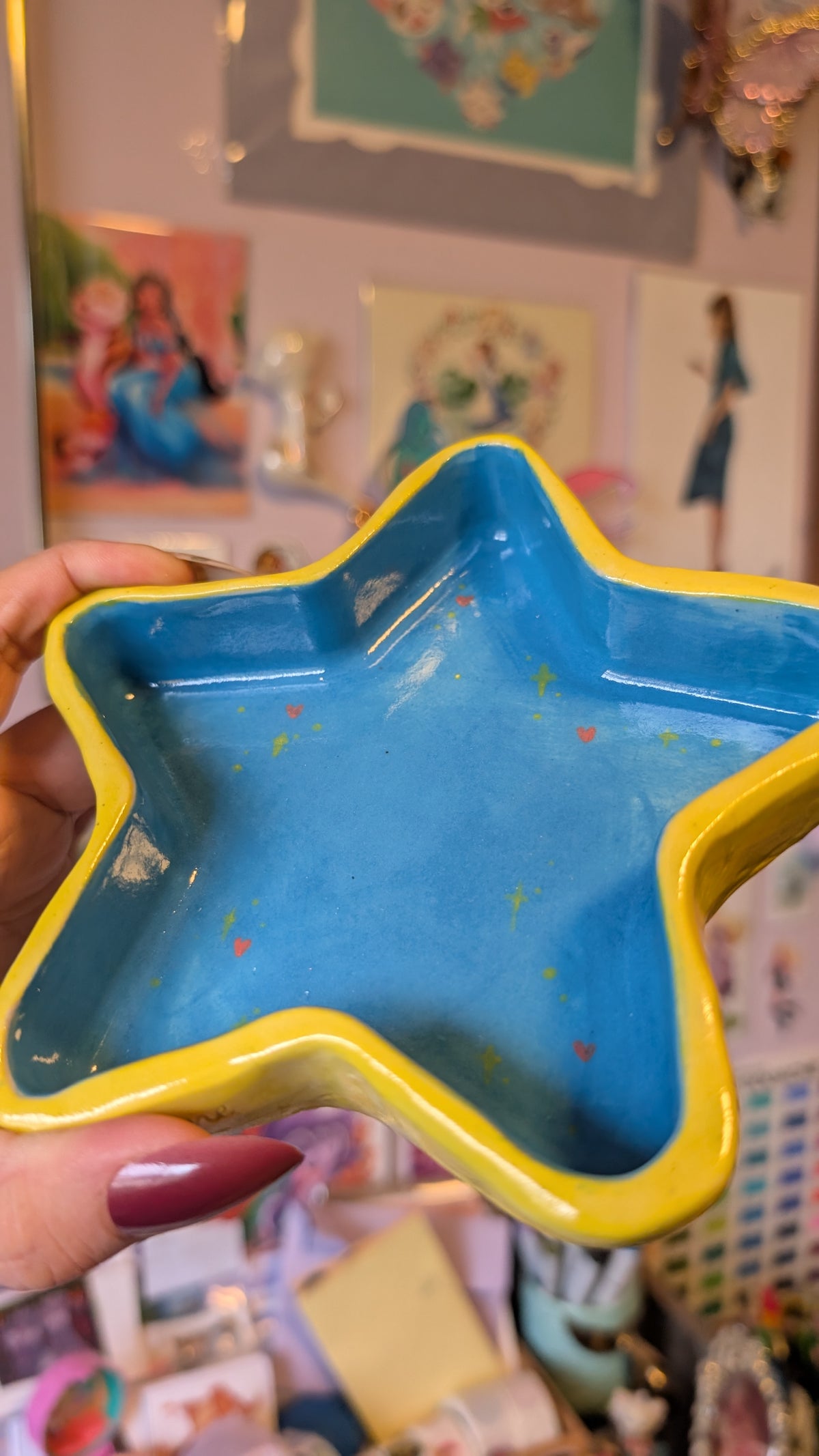 Star Dish - Blue