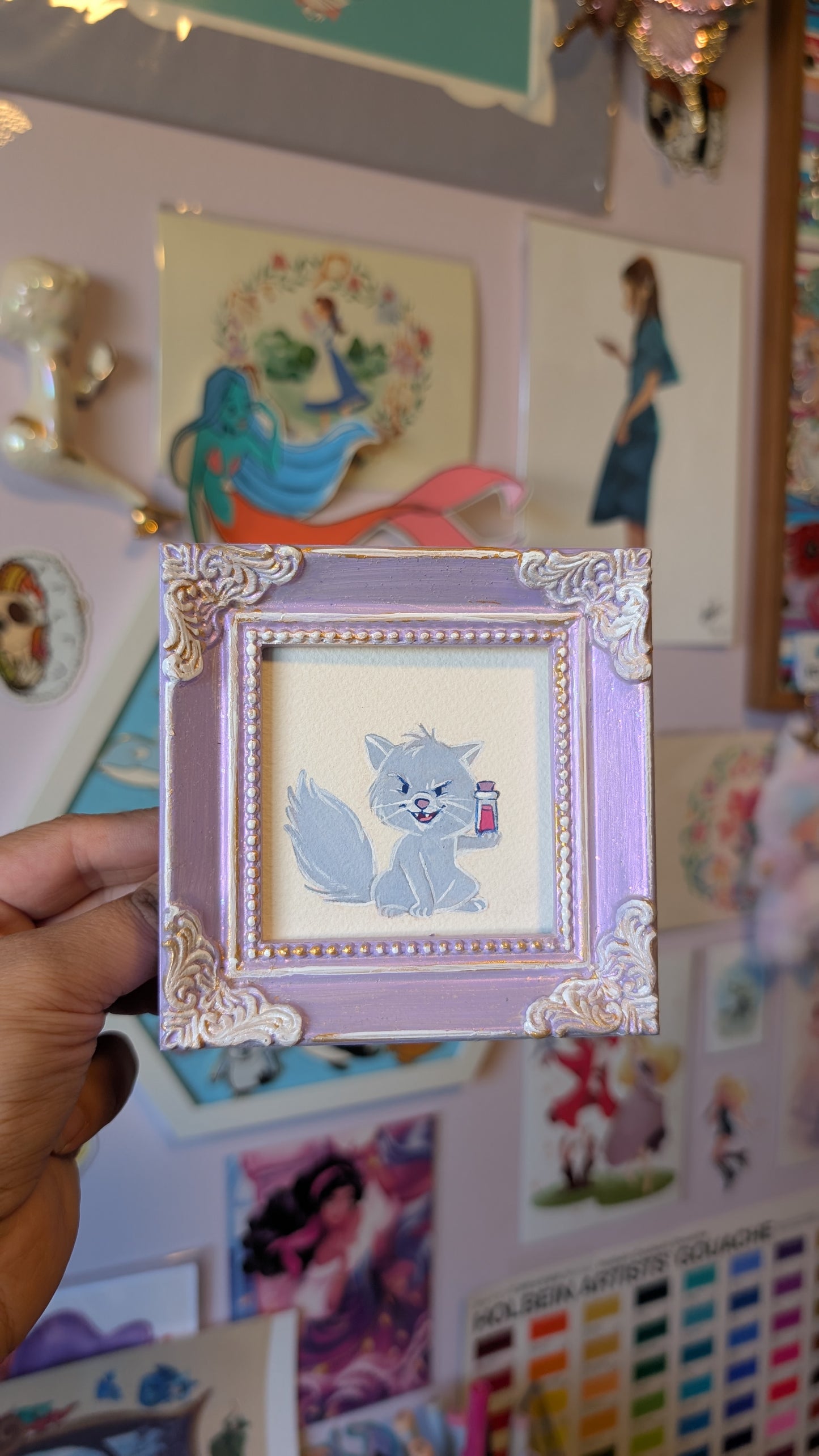 3x3 Original Painting