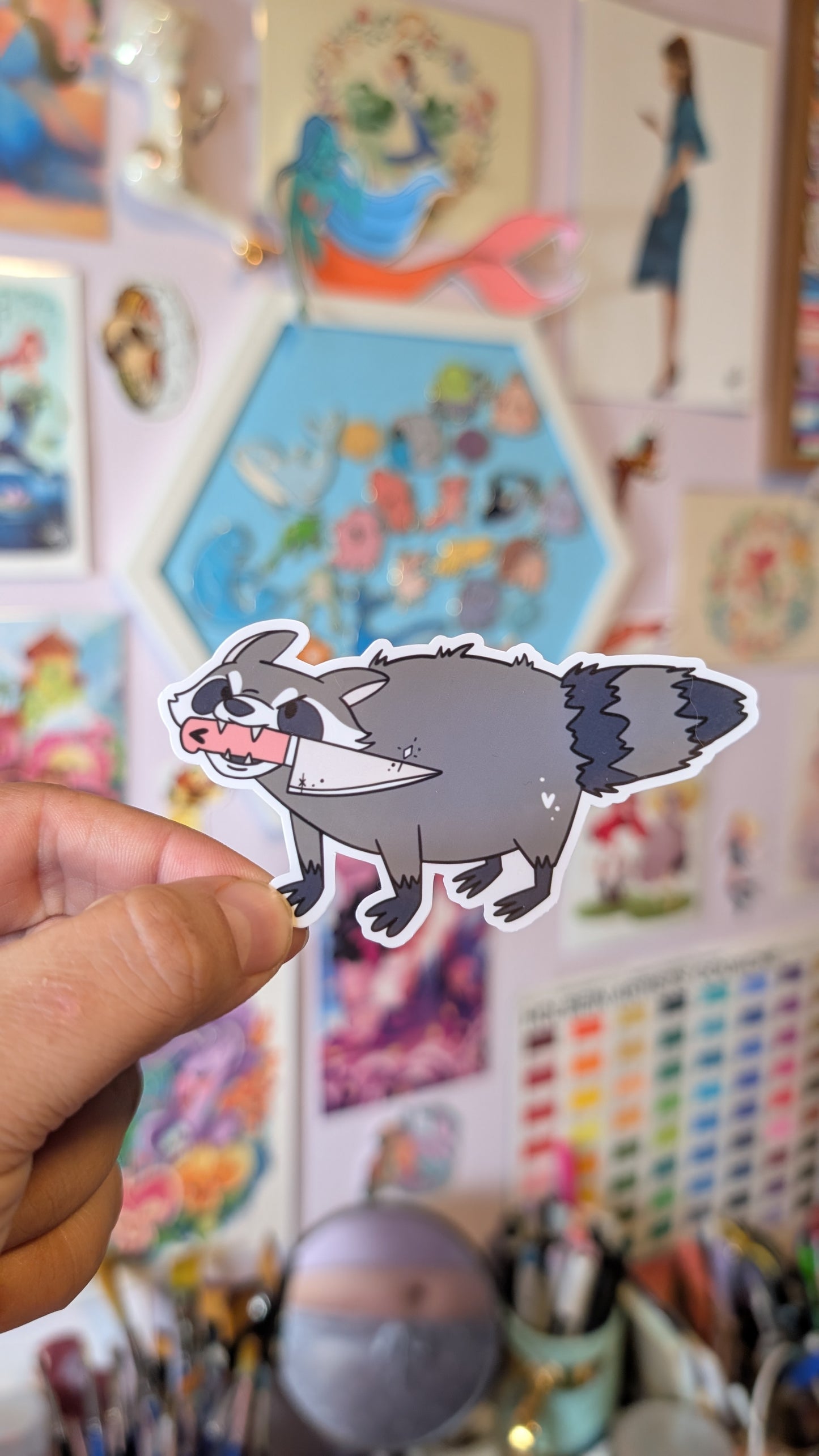 Ann Phibian & friends - Vinyl Sticker