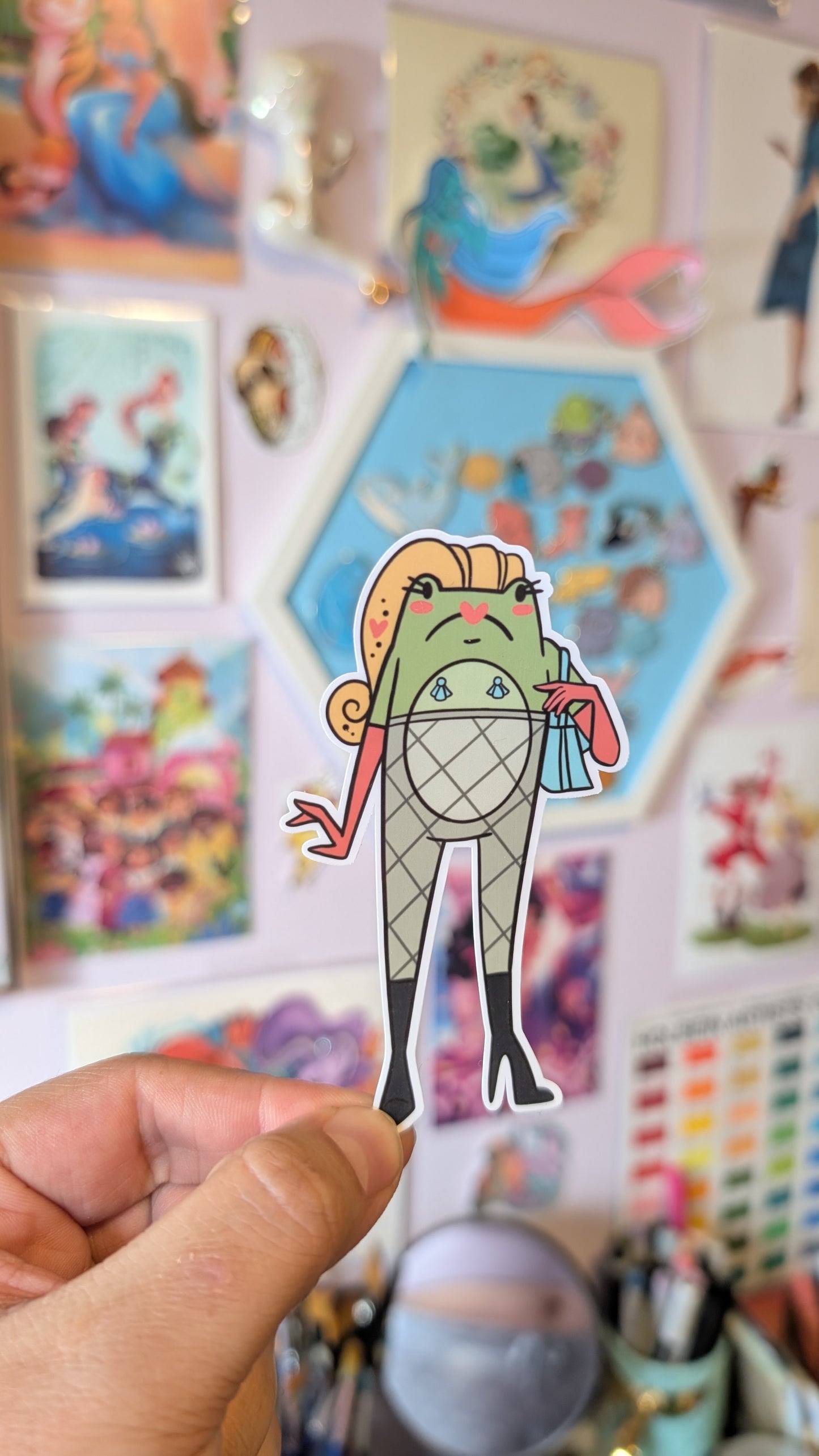 Ann Phibian - Vinyl Sticker