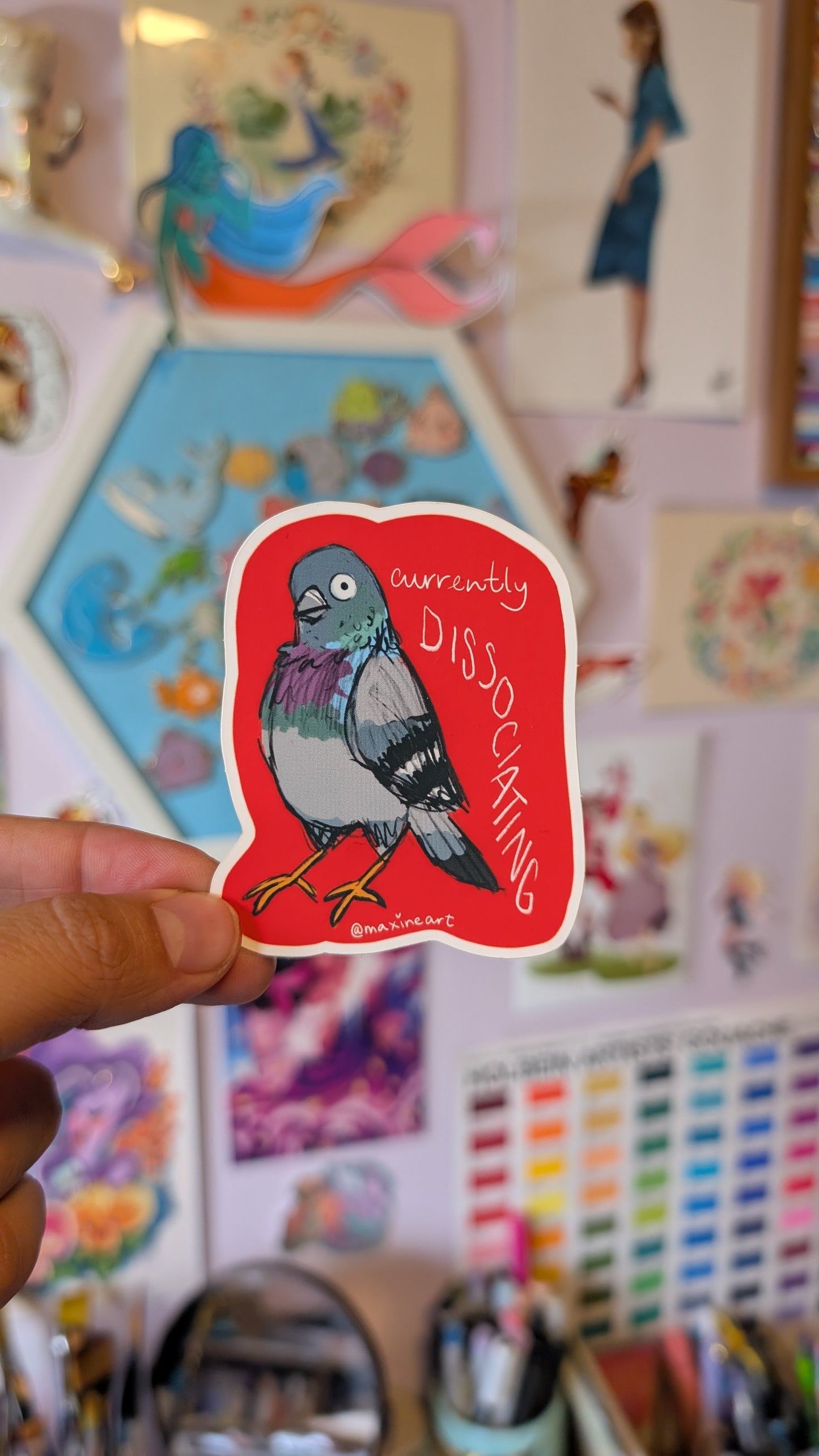 Unhinged Animal - Vinyl Sticker - Set 2