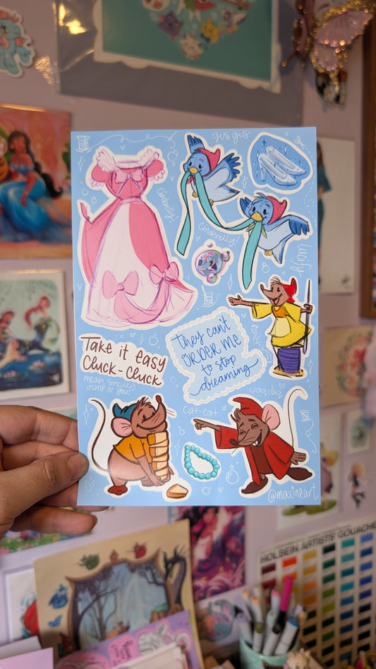 Sticker Sheet - Cindy