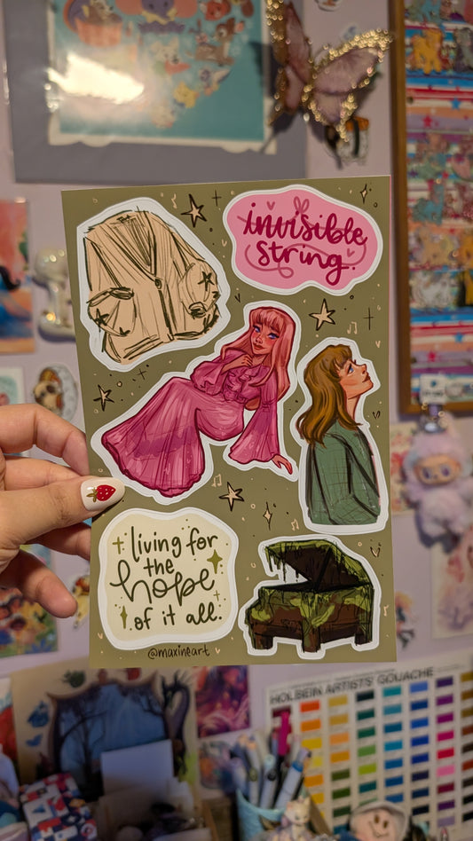 Sticker Sheet - Folklore