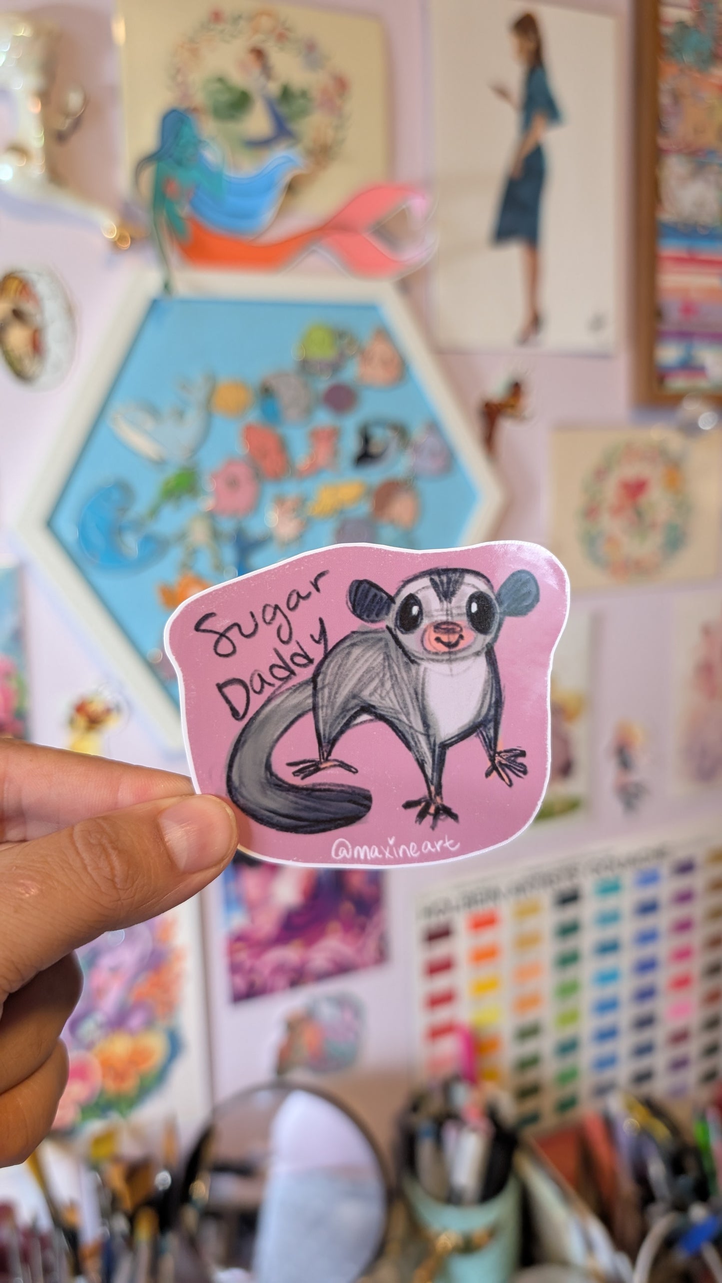 Unhinged Animal - Vinyl Sticker - Set 2