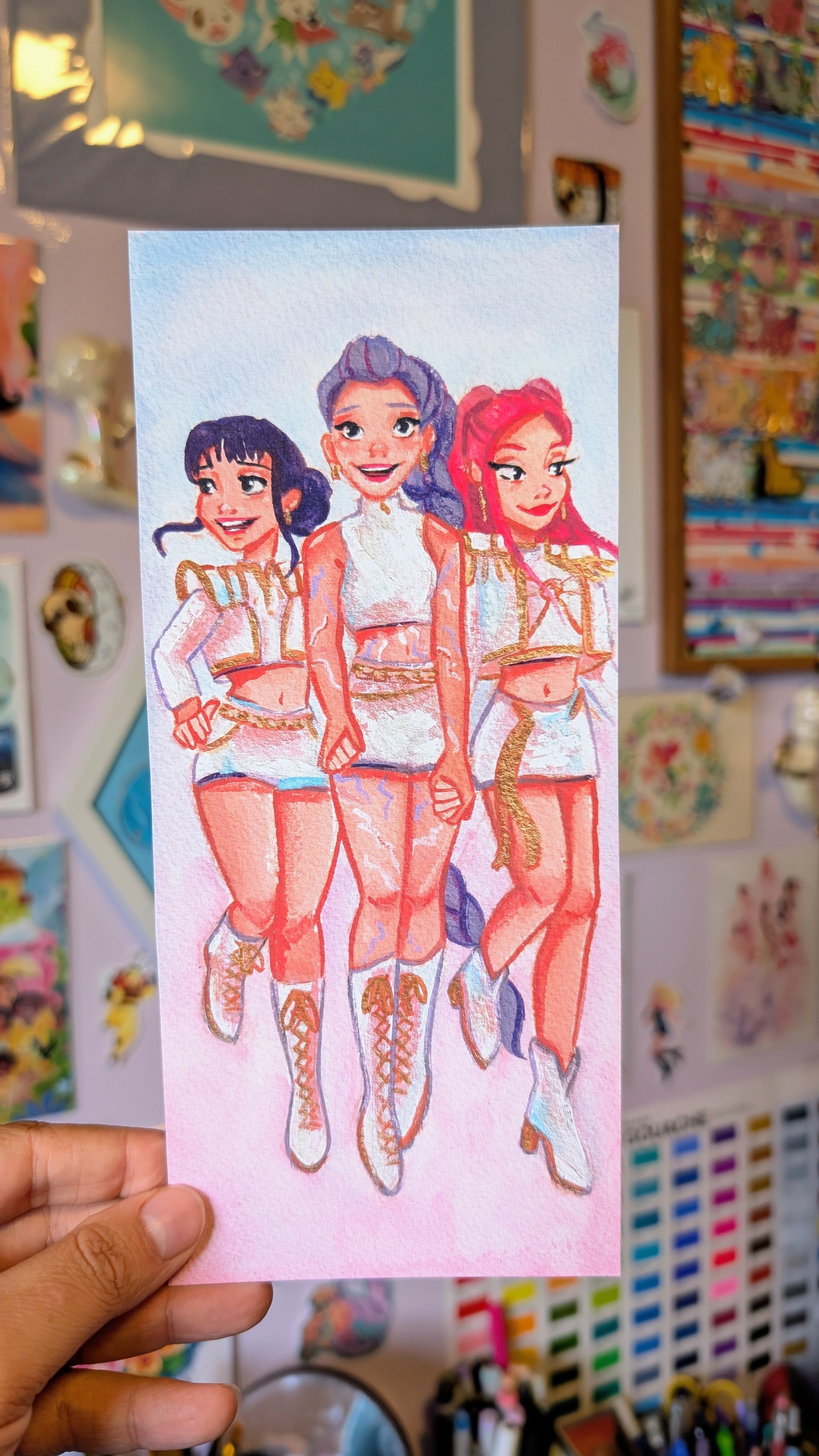 4x9 Huntrix print – Maxineart