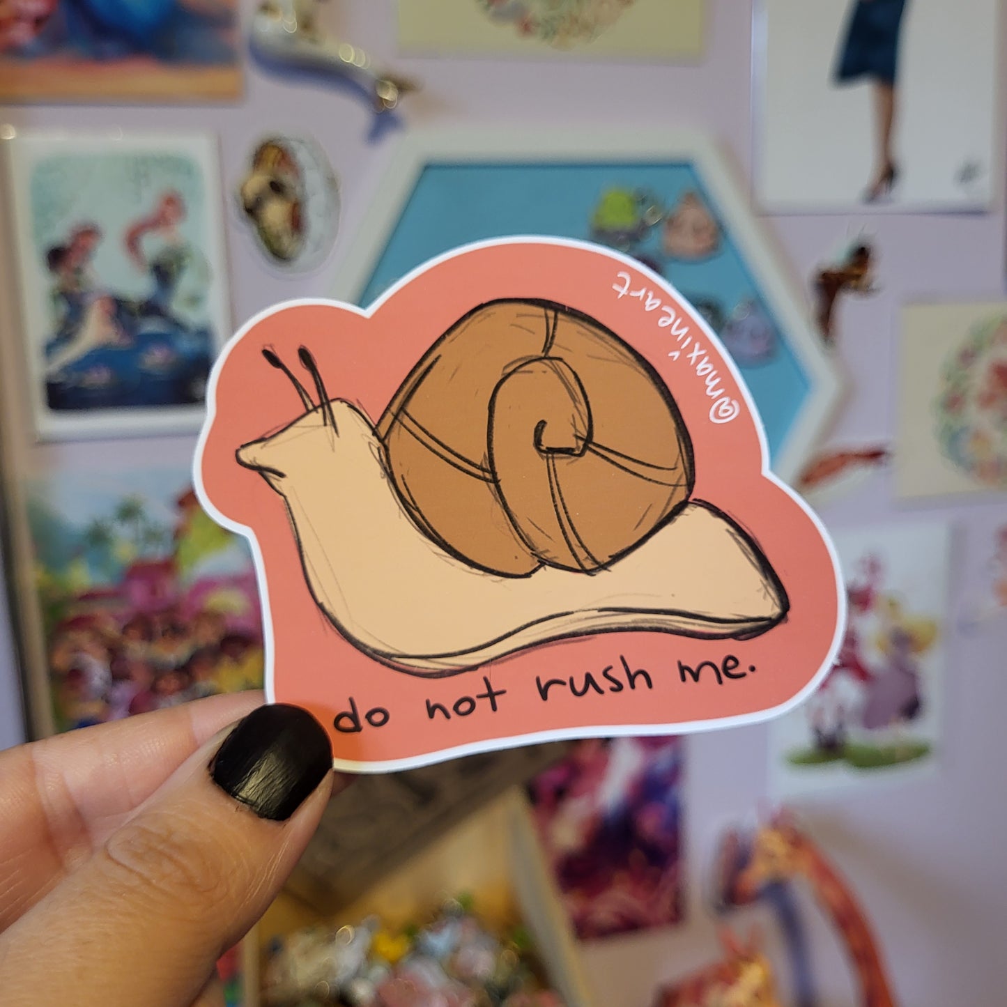 Do Not Rush Me - Sticker