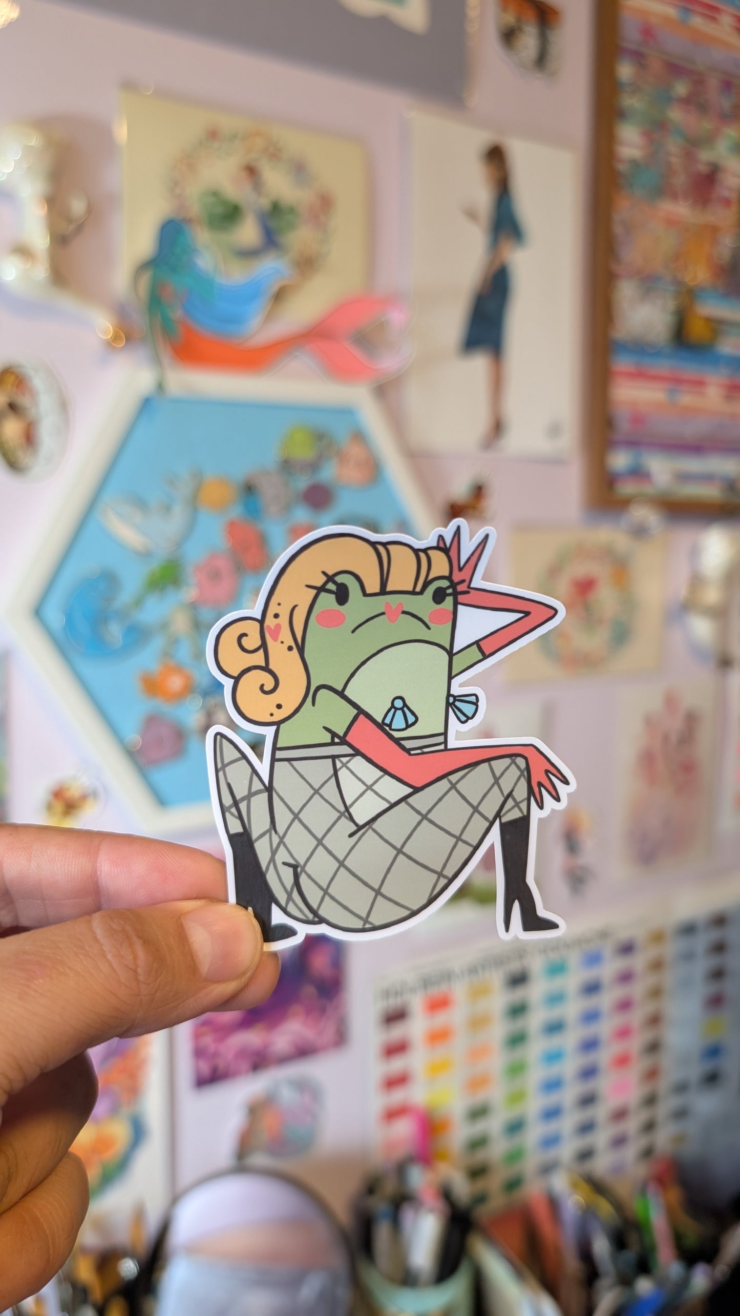 Ann Phibian - Vinyl Sticker