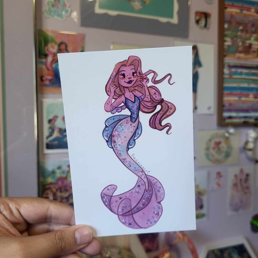 Eras Mermaid - Lover Print