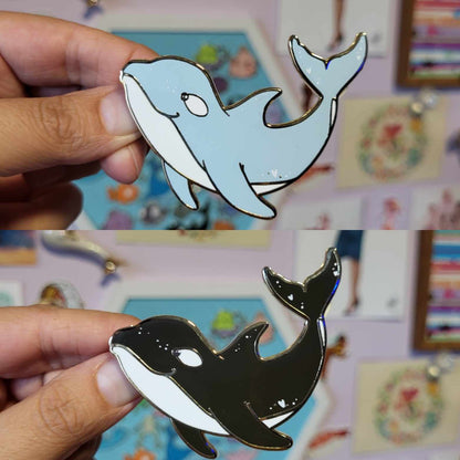 Ocean alphabet - Killer Whale pin