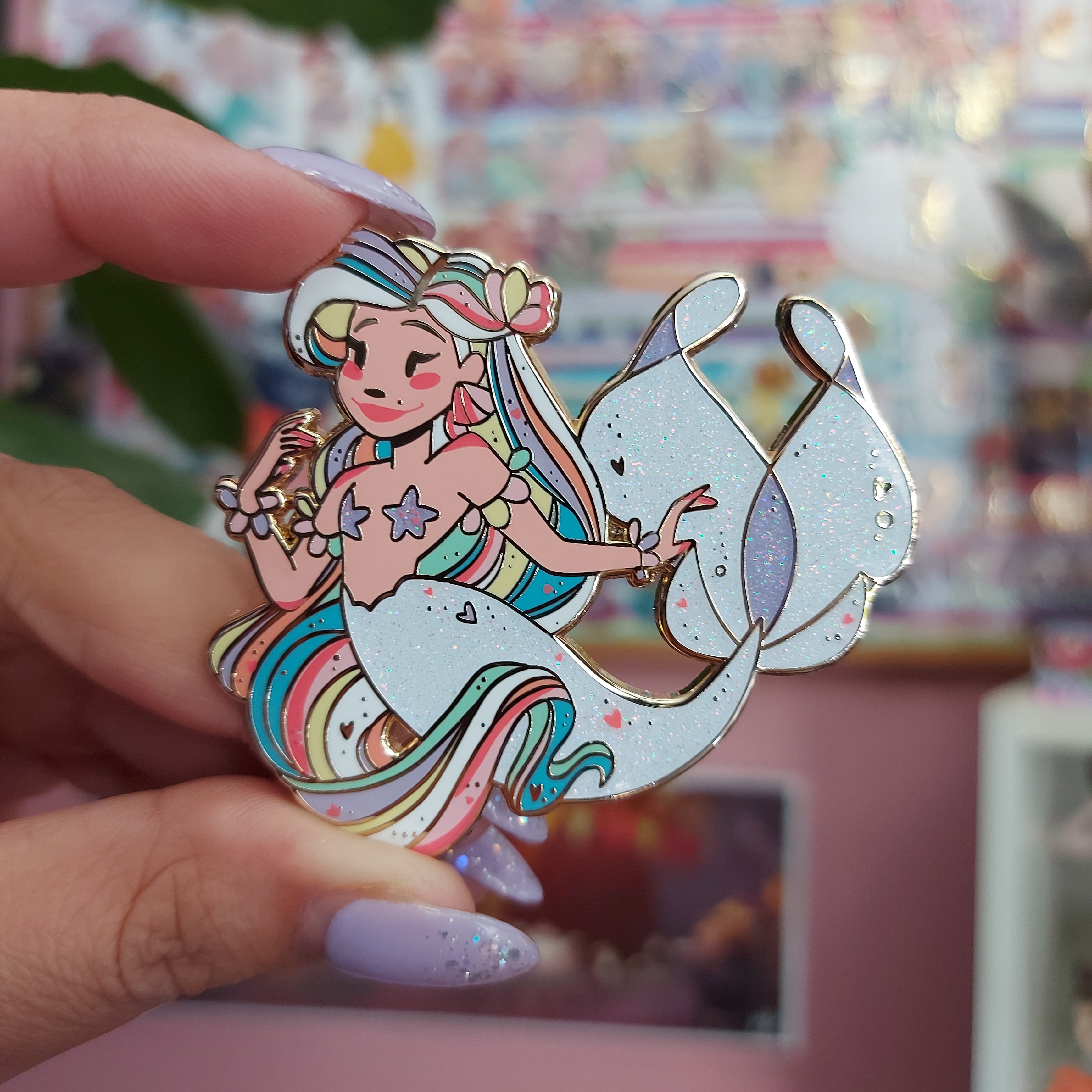 Mermaid sold fantasy pin bundle by MaxineArt