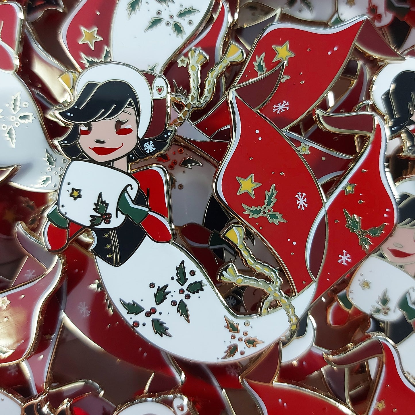 Holiday mermaid - Marshmallow Puff