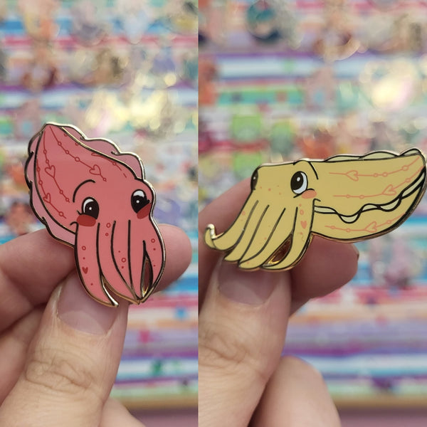 Ocean alphabet - Cuttlefish pins