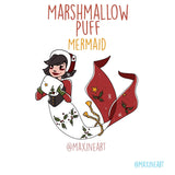 Holiday mermaid - Marshmallow Puff