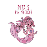 Valentine mermaid - Petals