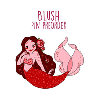 Valentine mermaid - Blush